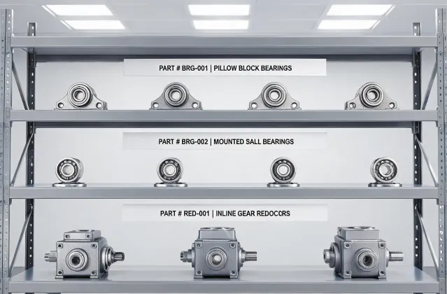 bearing reducer product shelf